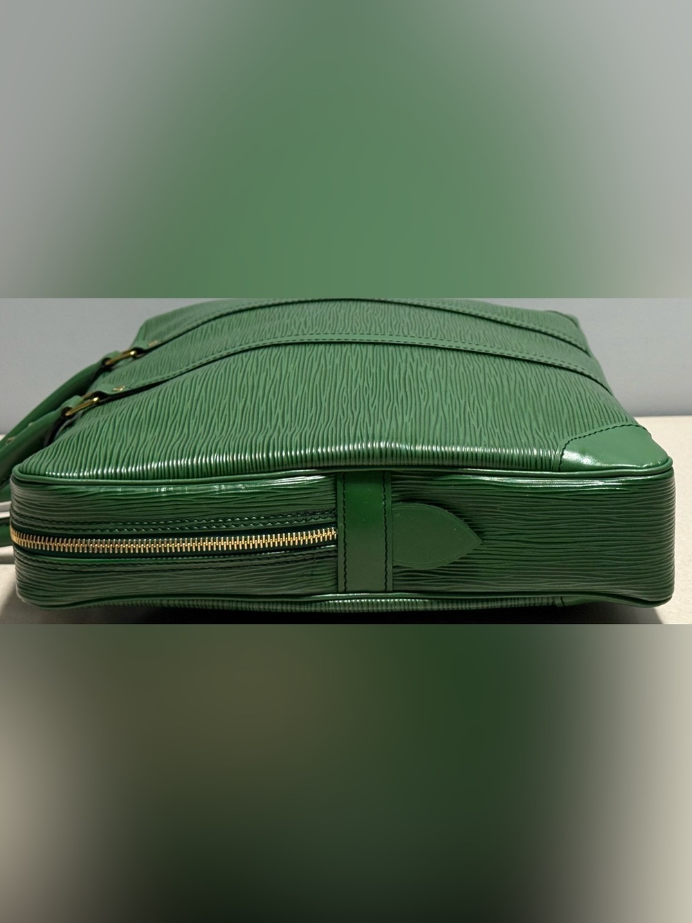 Louis Vuitton Vintage Porte Documents Voyage Briefcase Epi Textured Leather - Picture 7 of 16